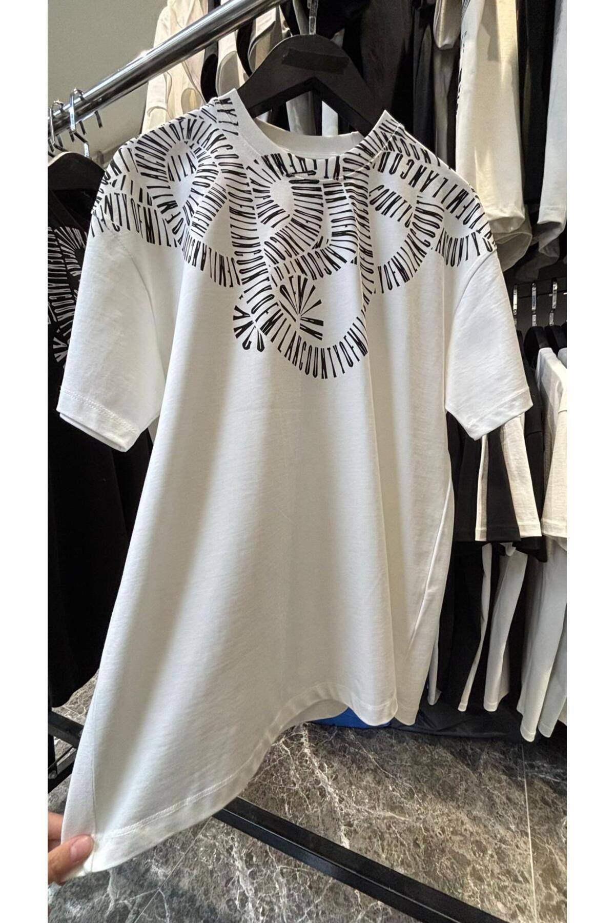 Erkek - Kadın Unisex Özel Ön-Arka Baskı Tasarım T-shirt