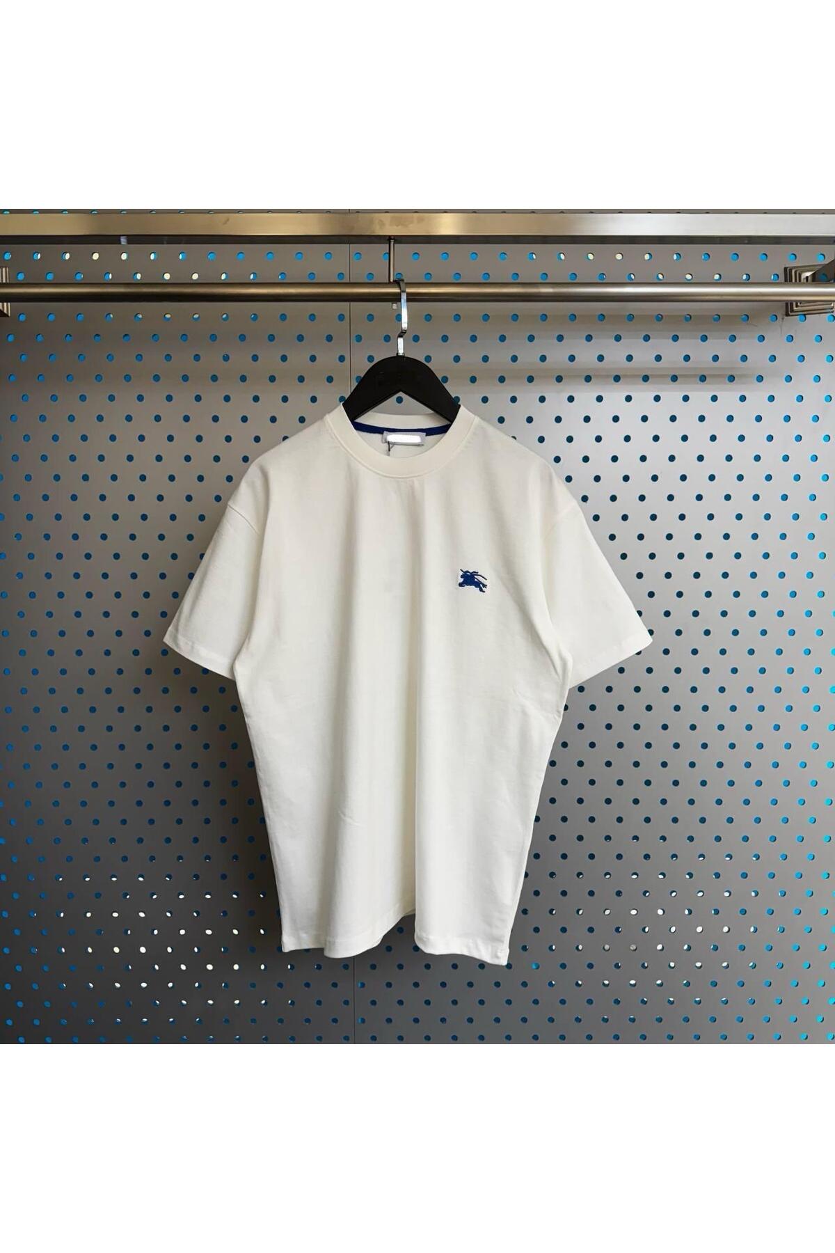 Kadın - Erkek Unisex Özel "BR" Nakış Tasarım T-shirt