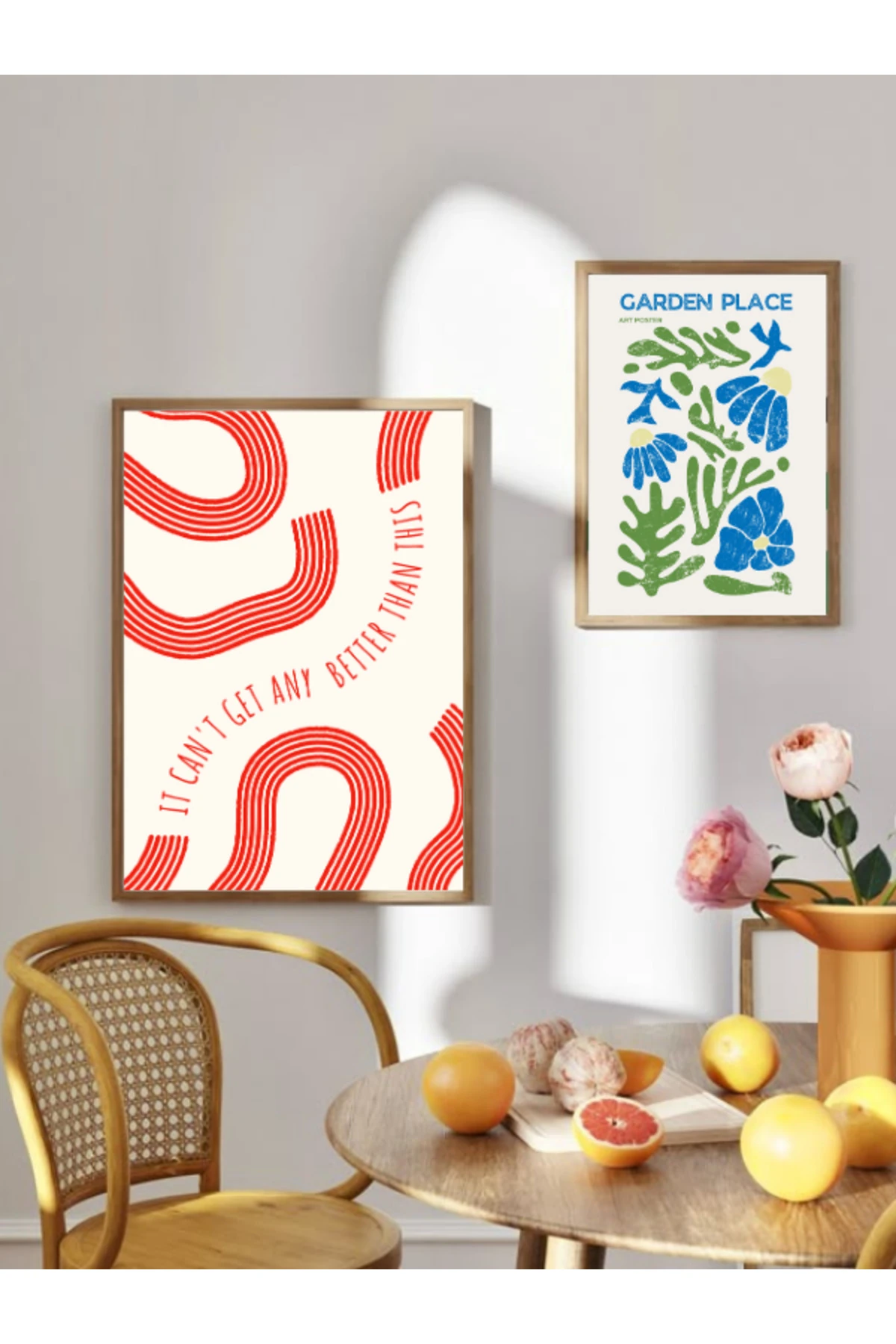 Pinterest Dekoratif Çerçevesiz Duvar Tablosu Olumlama Pozitif Tasarım (POSTER)