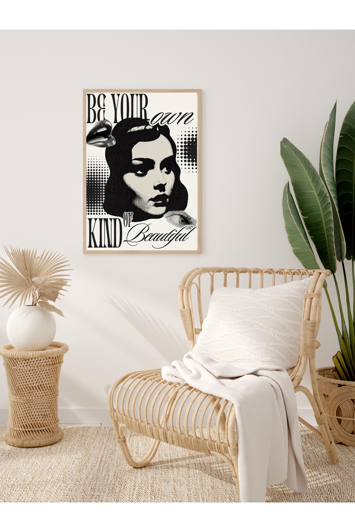 İlham Verici Pinterest Tasarım  Dekoratif Çerçevesiz Duvar Tablosu (POSTER)