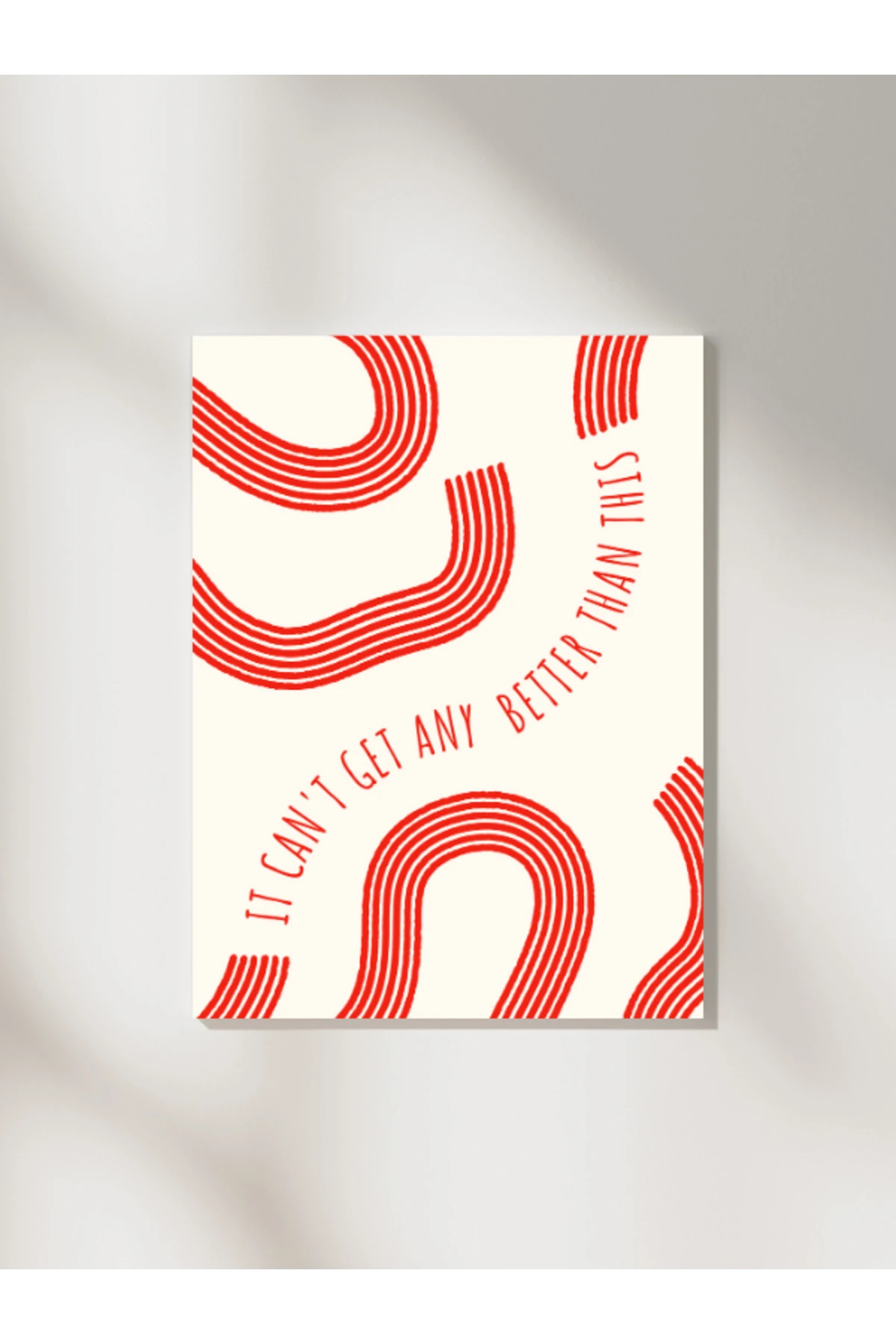 Pinterest Dekoratif Çerçevesiz Duvar Tablosu Olumlama Pozitif Tasarım (POSTER)