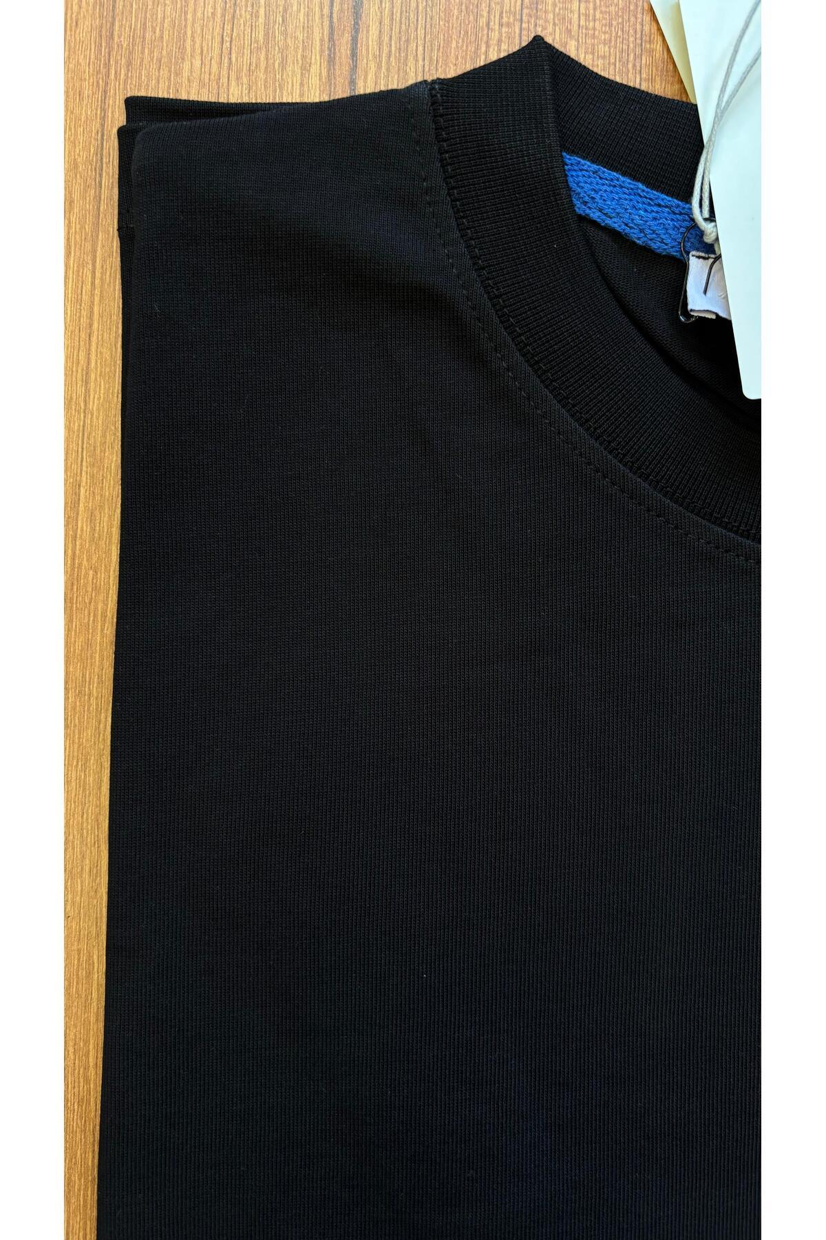 Kadın - Erkek Unisex Özel "BR" Nakış Tasarım T-shirt