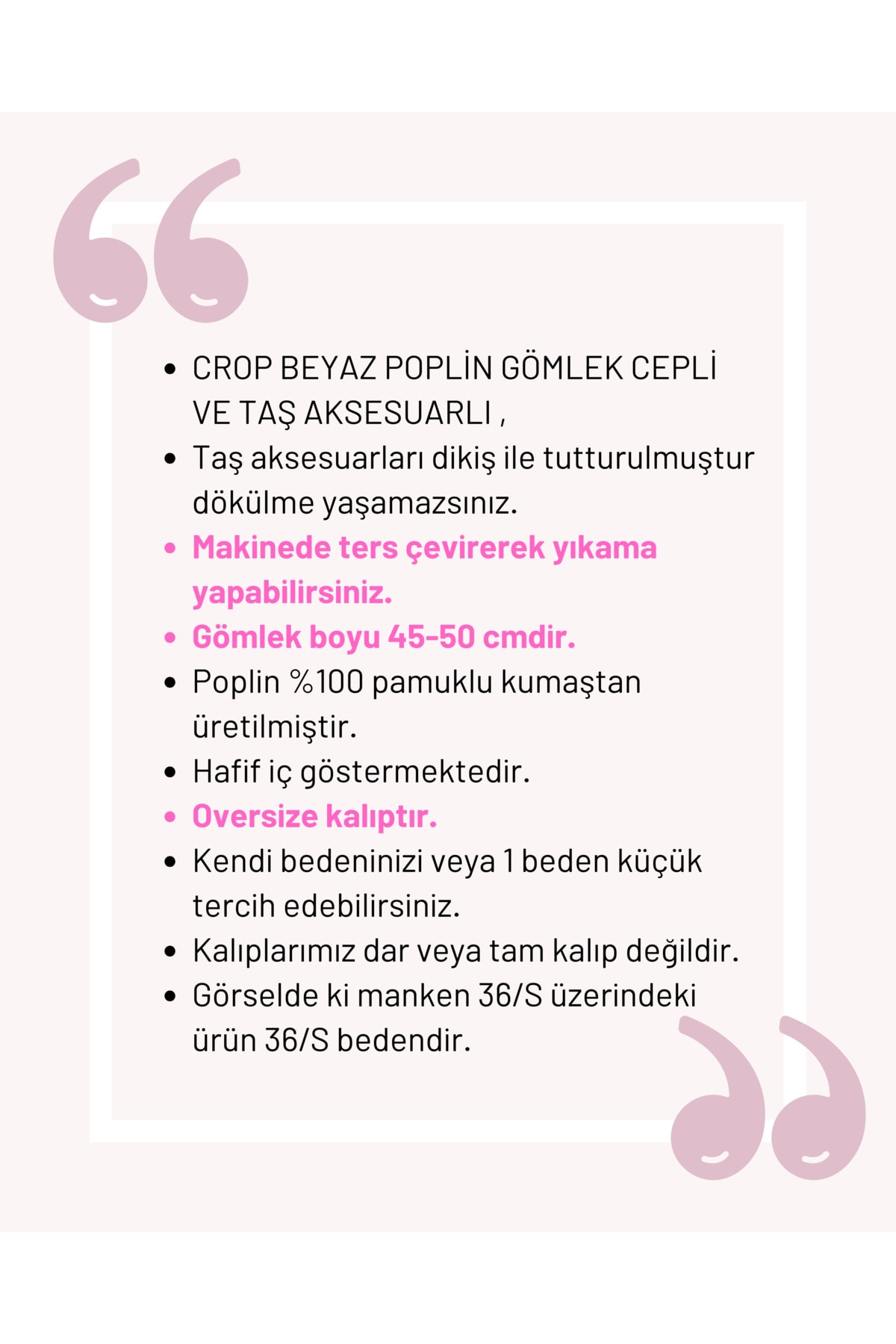 Crop Beyaz Kadın Gömlek Cepli Taş Aksesuarlı