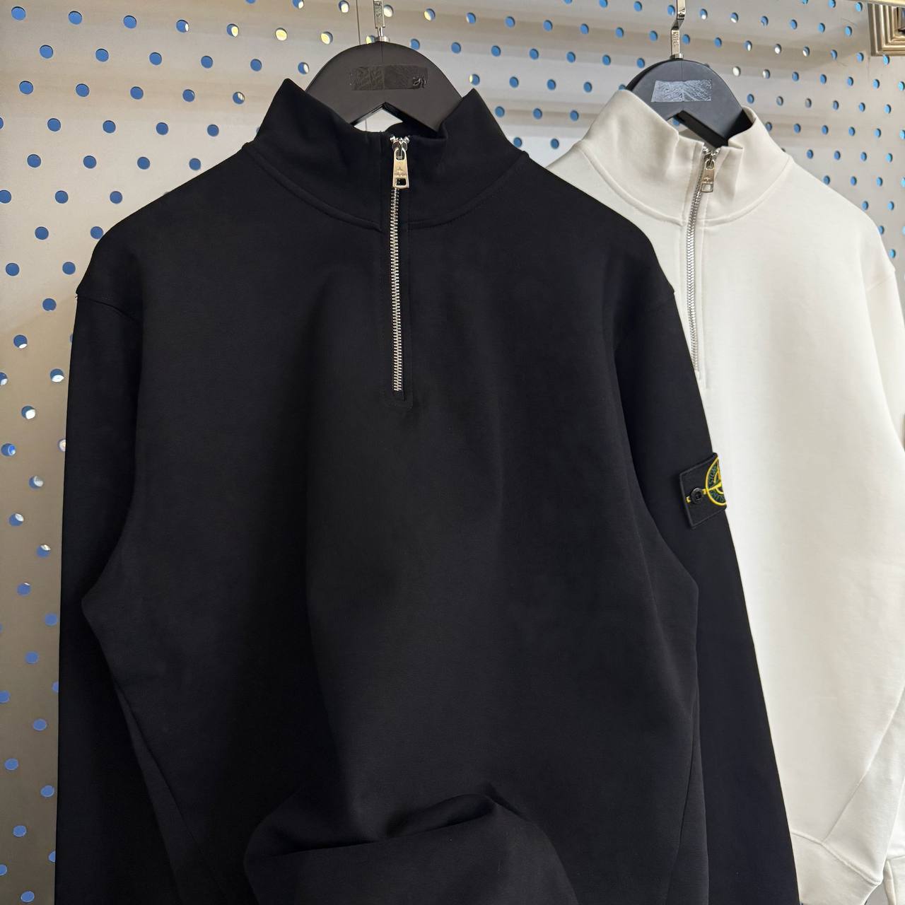 Erkek - Kadın Unisex Fermuarlı Aksesuar Tasarım Sweatshirt (Doubleface İnterlok Kumaş) 1003