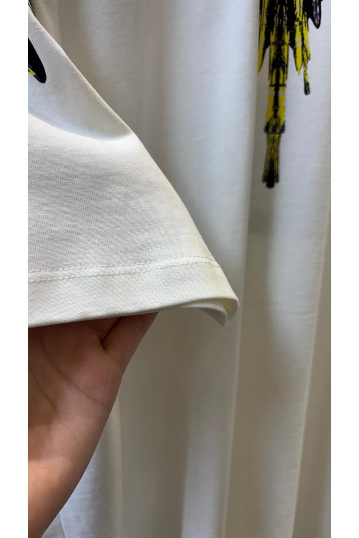 Erkek - Kadın Unisex Özel Ön-Arka Baskı Tasarım T-shirt