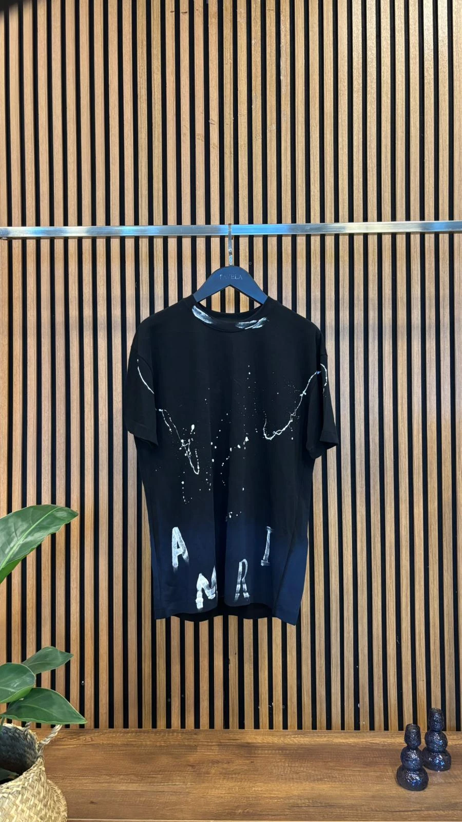 Erkek - Kadın Unisex Özel Ön- Arka Baskı Tasarım T-shirt (AMR-SZR) - Siyah