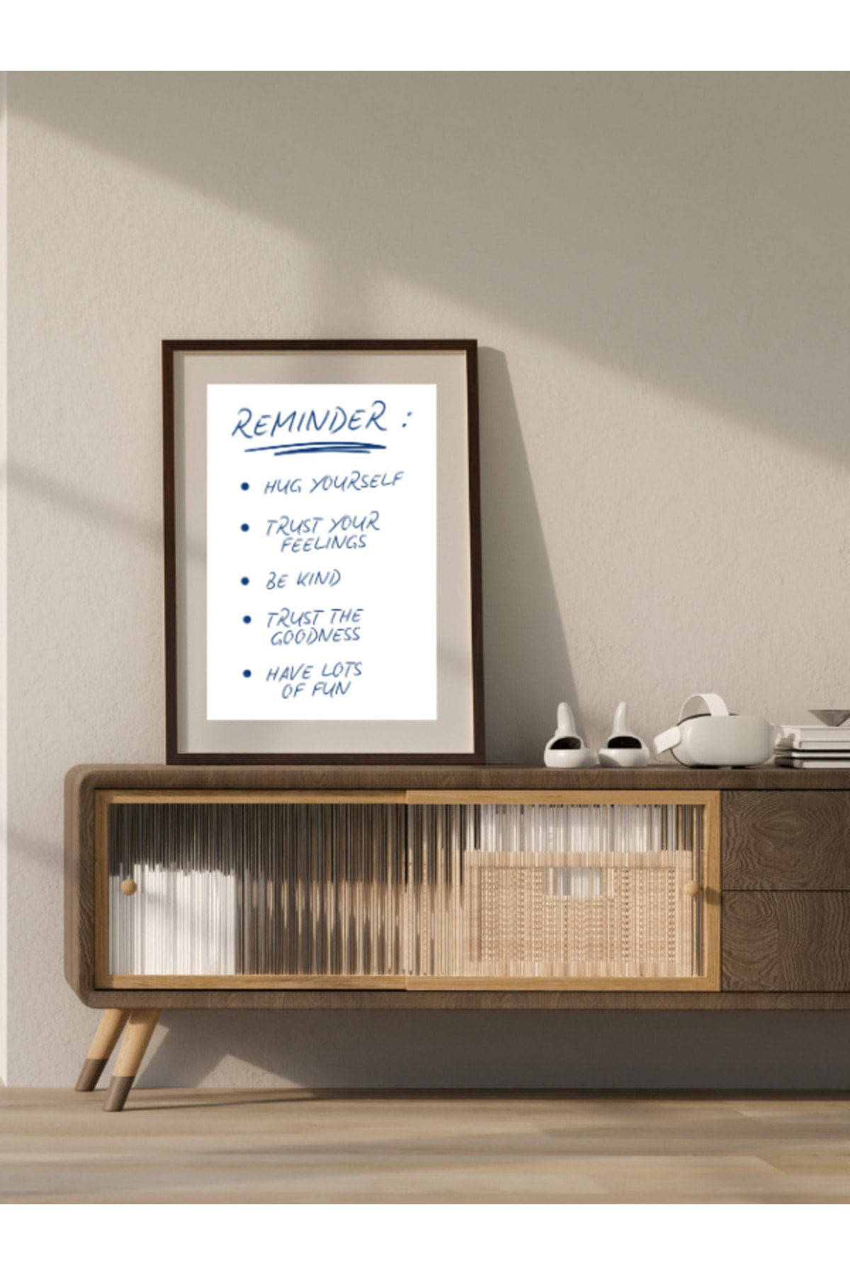 Reminder - Hatırlatma Motivasyon Dekoratif Çerçevesiz Duvar Tablosu (POSTER) Pinterest Ev Dekoru