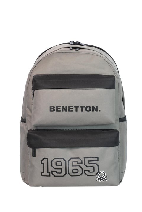 UNITED COLORS OF BENETTON ERKEK ÇOCUK 1965 BASKILI SIRT ÇANTASI 13005