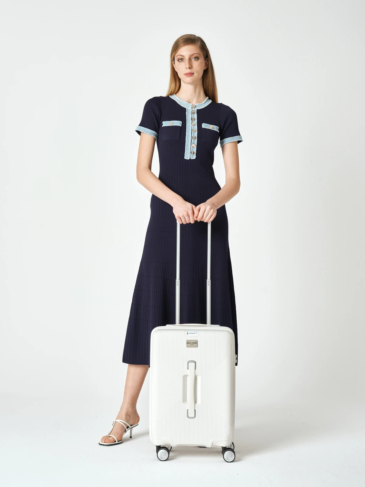 PİERRE CARDİN UNİSEX KABİN BOY VALİZ 04PC7080-03-BY