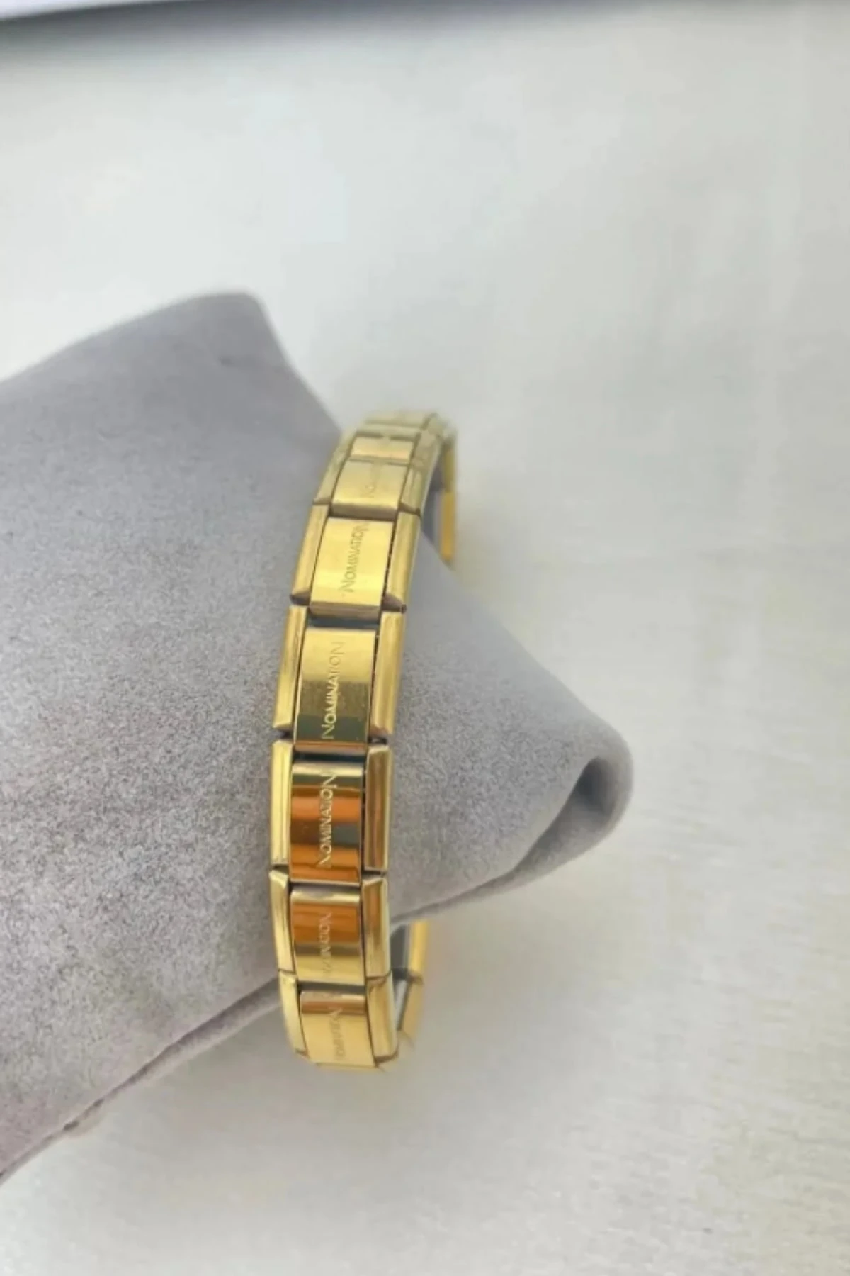 ÇELİK İTALYAN CHARM UNİSEX GOLD BİLEKLİK CHRM-BLK-GLD