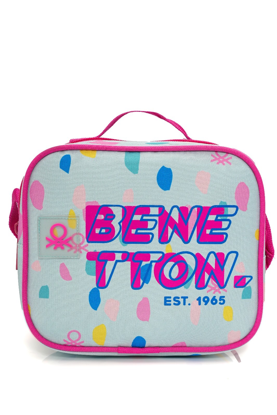 UNITED COLORS OF BENETTON BRUSH EFFECT  KIZ ÇOCUK OKUL ÇANTA SETİ BNT_13203