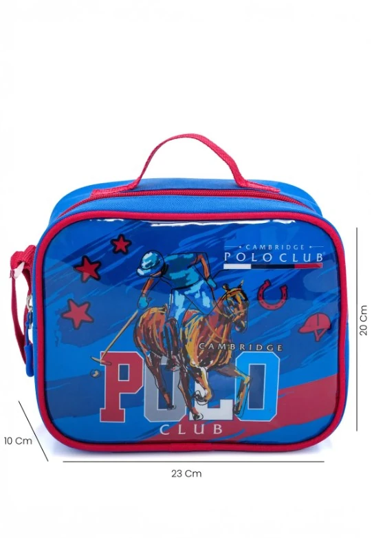 CAMBRİDGE POLO CLUB RİDERS TEMALI 3'LÜ ERKEK İLKOKUL ÇANTA SETİ PLCAN2118