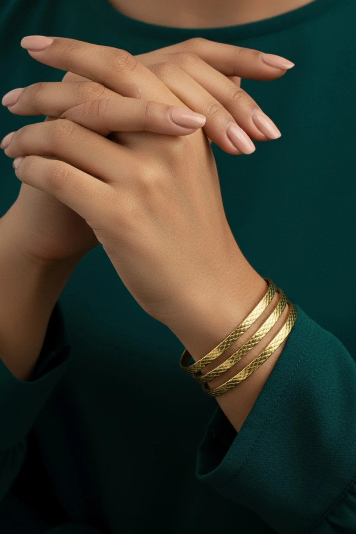 PASLANMAZ ÇELİK 3'LÜ ÇELİK AJDA BİLEZİK AJDBLZK-02