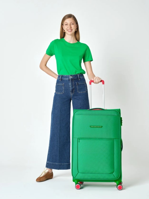 UNITED COLORS OF BENETTON UNİSEX BÜYÜK BOY VALİZ V.14BNT2800-01-SUY