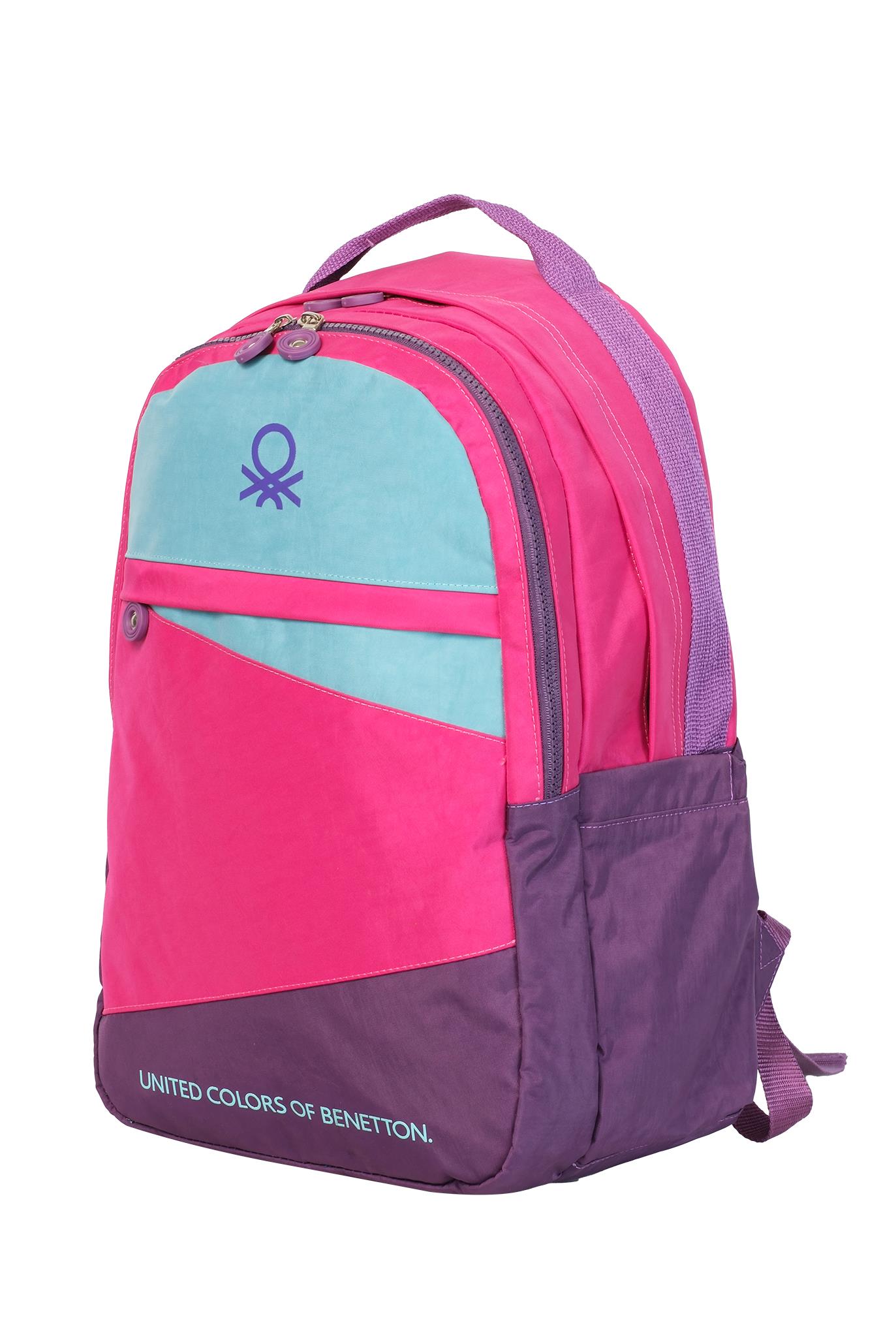 UNITED COLORS OF BENETTON KIZ ÇOCUK CLOR BLOCKİNG SIRT ÇANTASI 13117