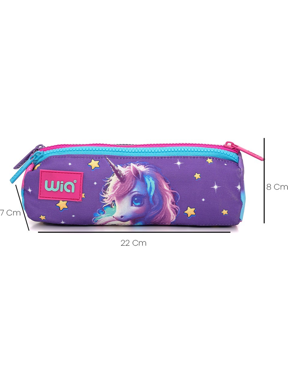 WİA KIZ ÇOCUK UNİCORN DESENLİ 3'LÜ OKUL ÇANTA SETİ SW-019