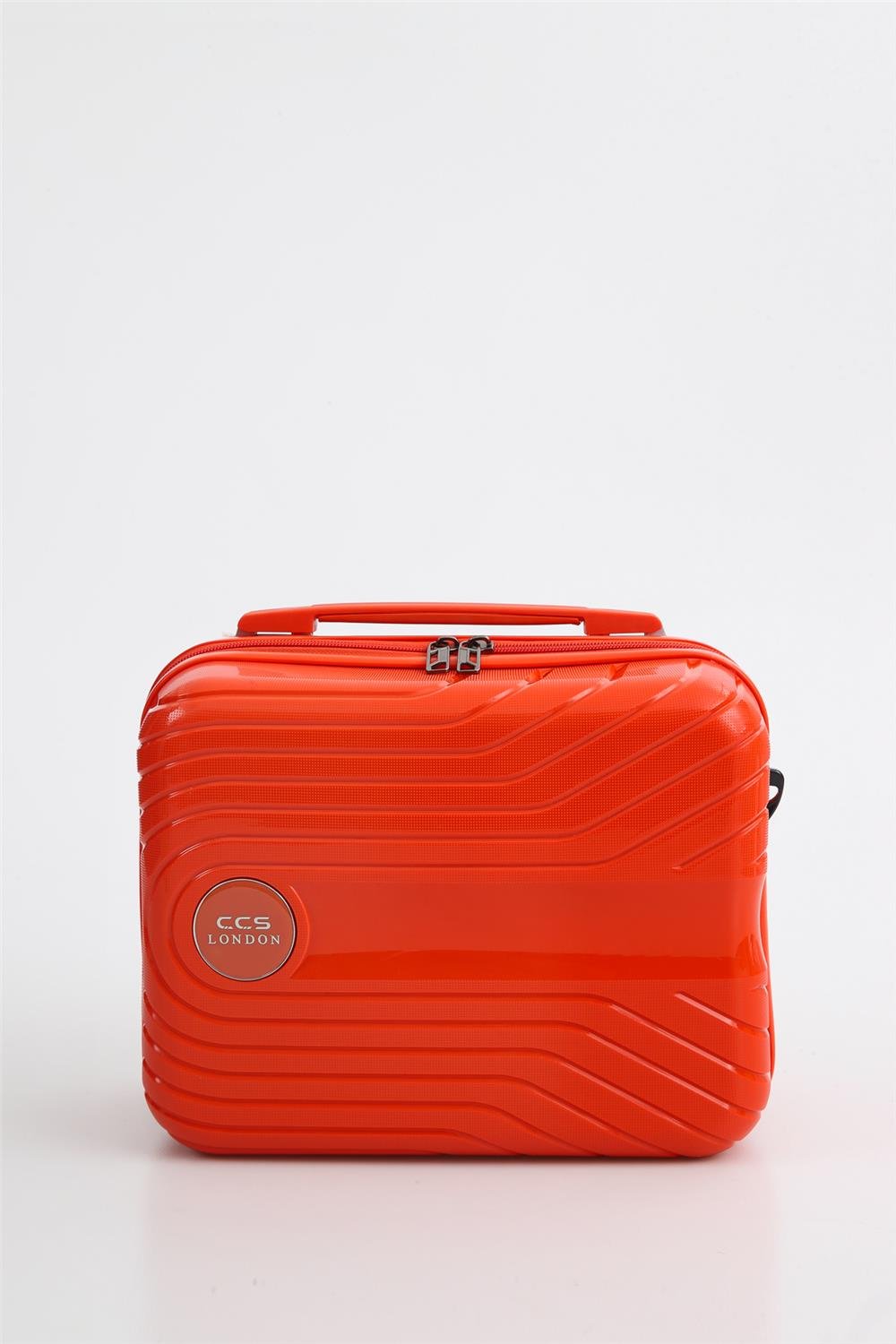 2'li Valiz Seti 5239 Kırılmaz Valiz Kabin Boy Ve Makyaj Çantası