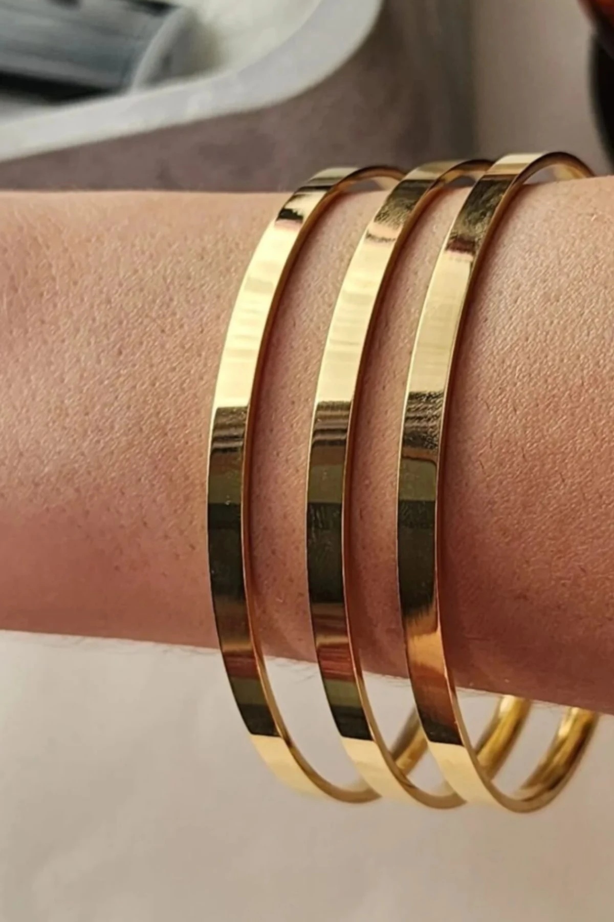 PASLANMAZ ÇELİK KİBRİT ÇÖPÜ MODEL AJDA BİLEZİK AJDBLZK-ZRV008