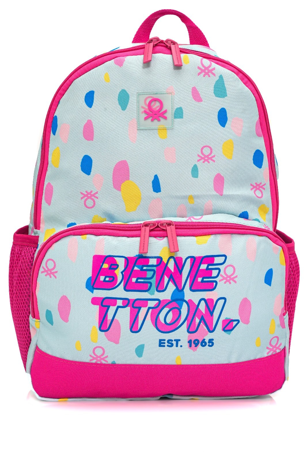 UNITED COLORS OF BENETTON BRUSH EFFECT  KIZ ÇOCUK OKUL ÇANTA SETİ BNT_13203