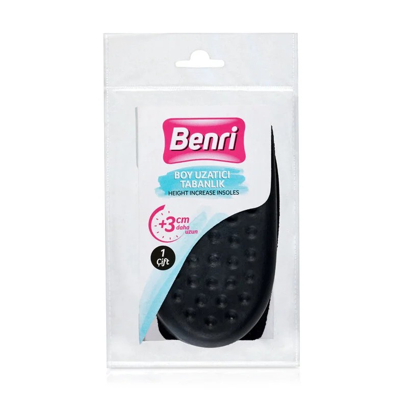 Benri Boy Uzatıcı Tabanlık +3 cm