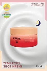 Pure Beauty Pomegranate Hydro Glow Renewal Gece Kremi 50 ml