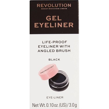 Revolution Gel Eyeliner Pot With Brush