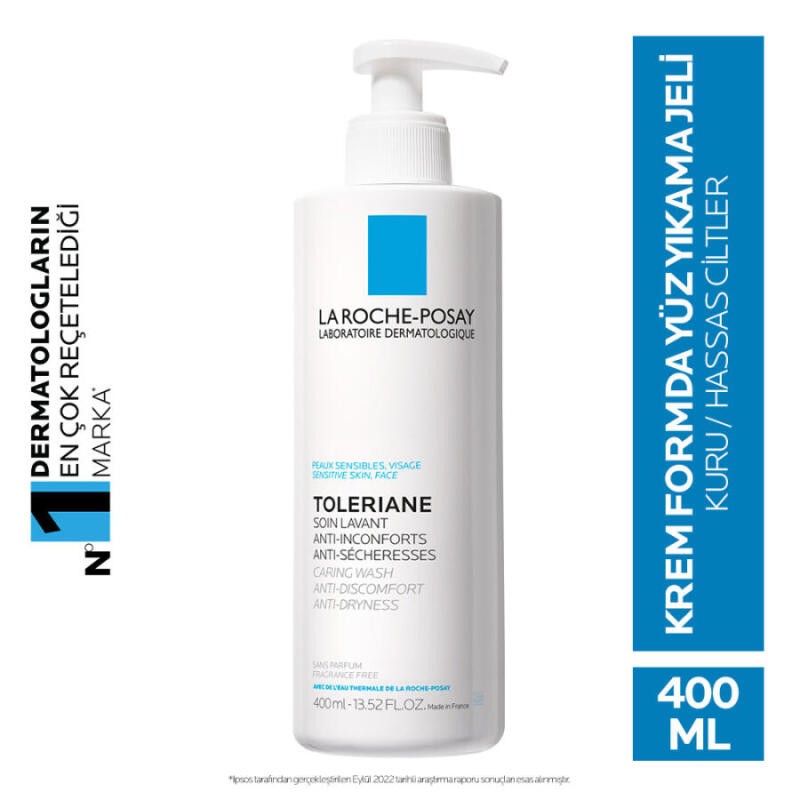 La Roche Posay Toleriane Caring Wash - Temizleyici Jel 400ML