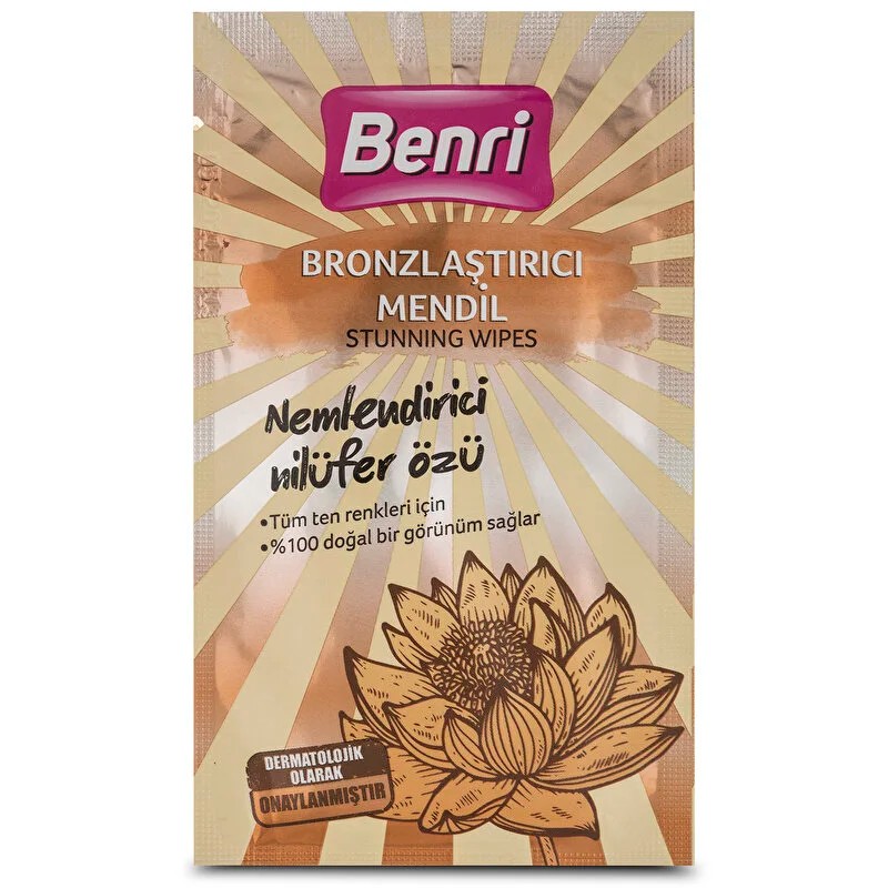 Benri Bronzlaştırıcı Mendil