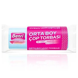 Benri Çöp Torbası Orta Boy 30'lu