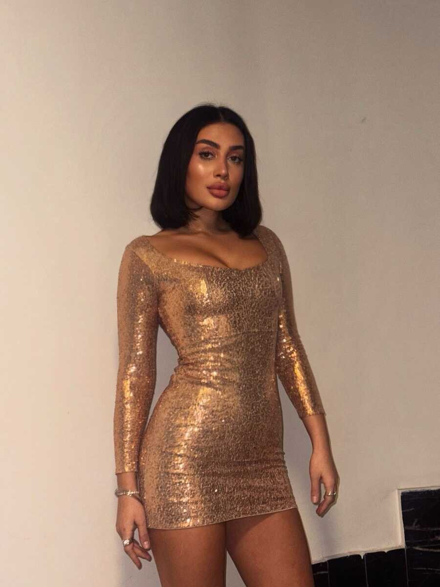 PULPAYET SHORT DRESS STONE