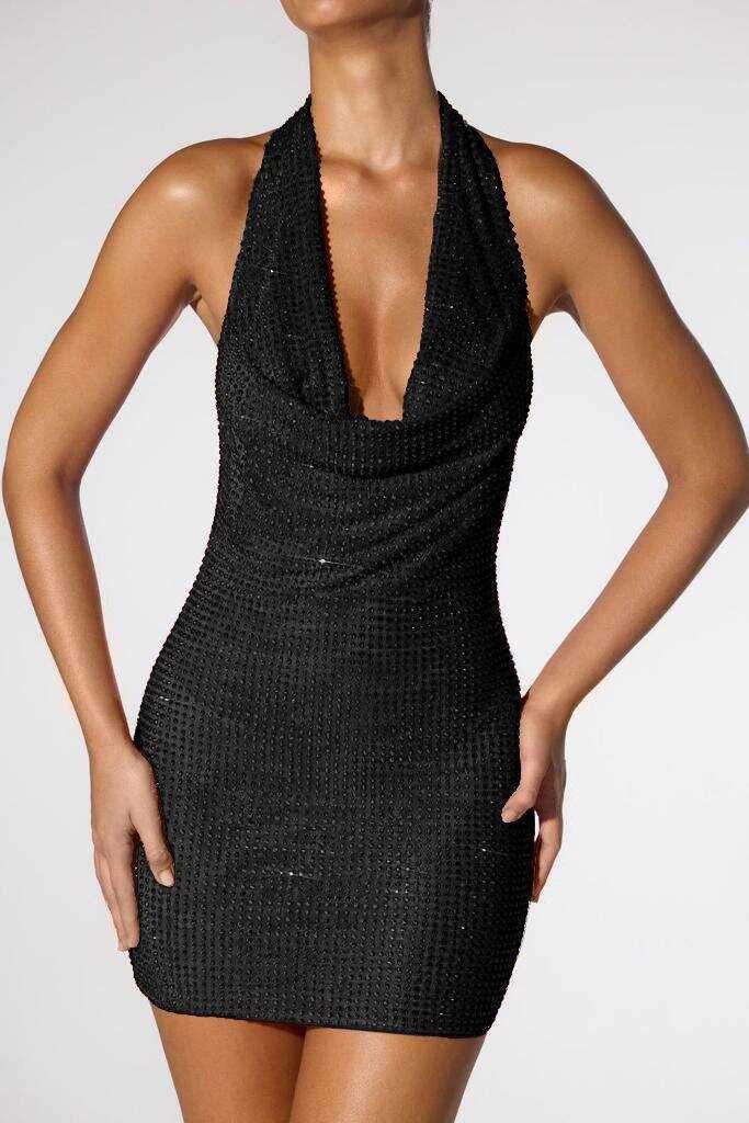 LYCRA SHINY STONE DRESS