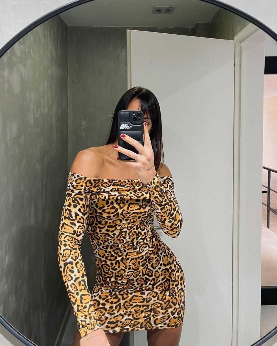 DIGITAL PRINTED MADONNA DRESS