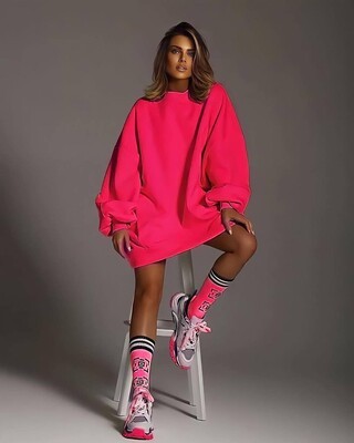 NEON PEMBE SWEAT