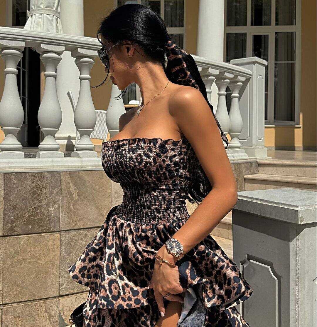 LEOPAR ELBİSE