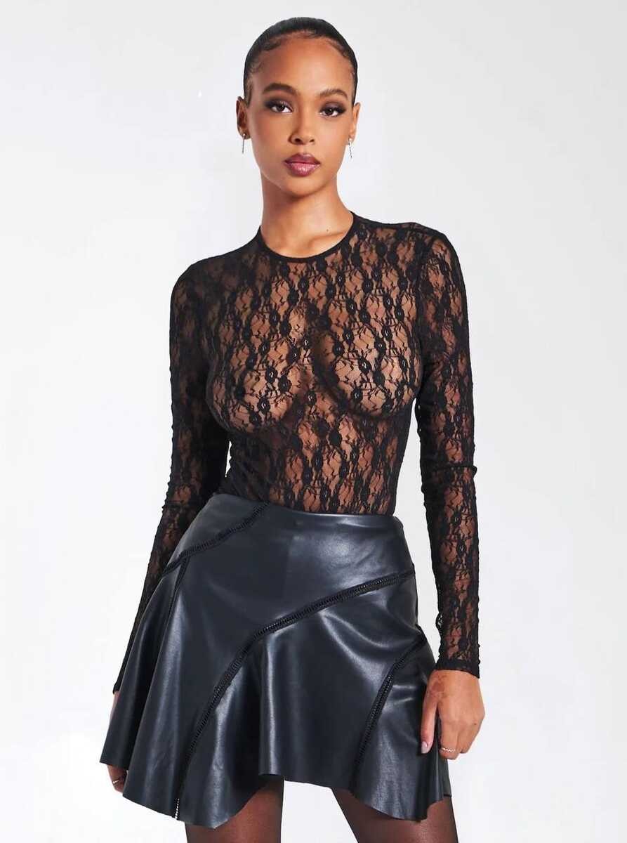DANTEL DETAYLI BODYSUIT