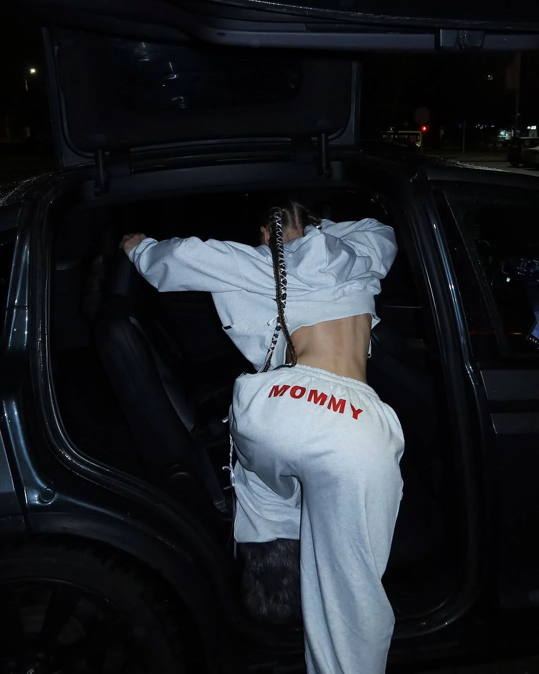 SUGAR MOMMY BASKILI EŞORTMAN TAKIMI