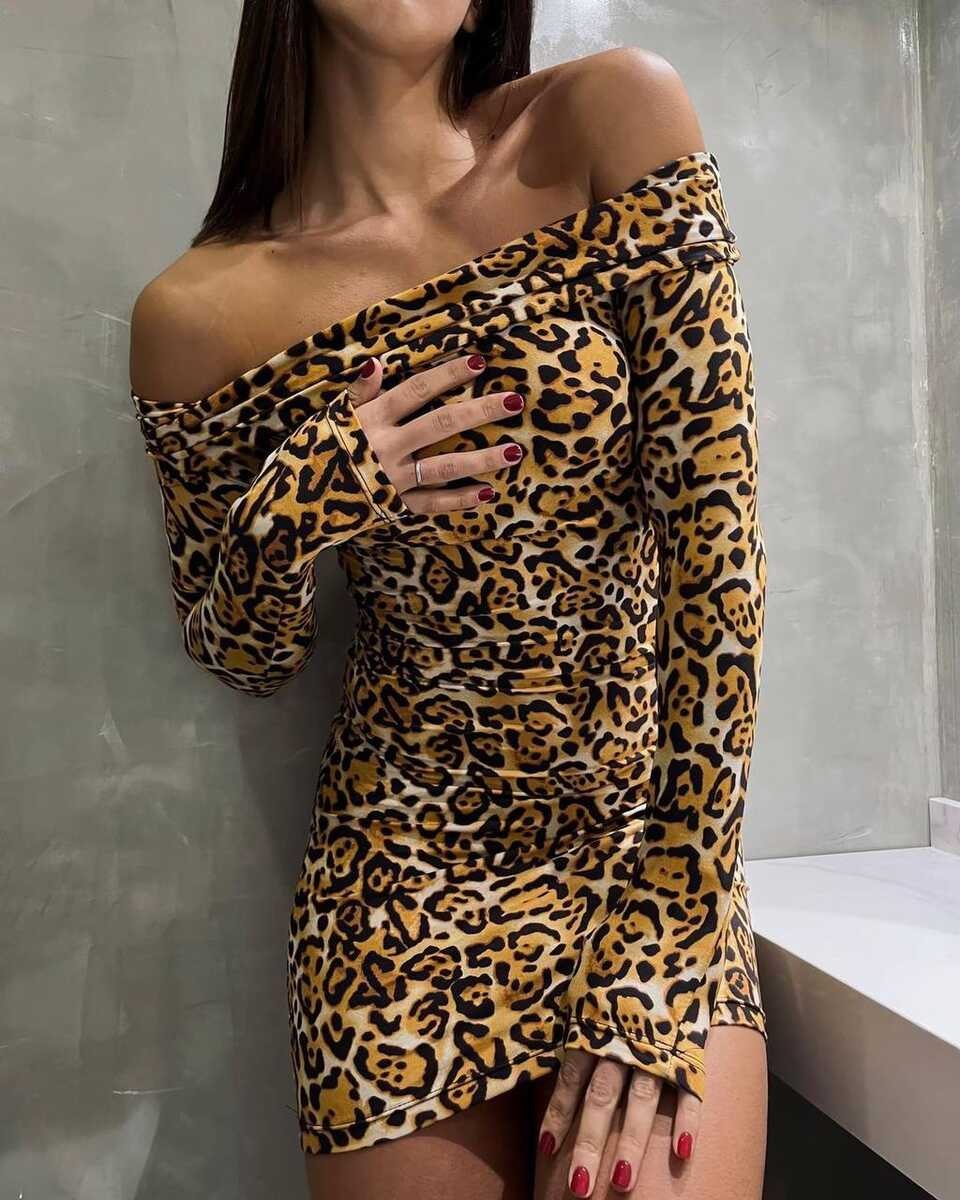 DIGITAL PRINTED MADONNA DRESS