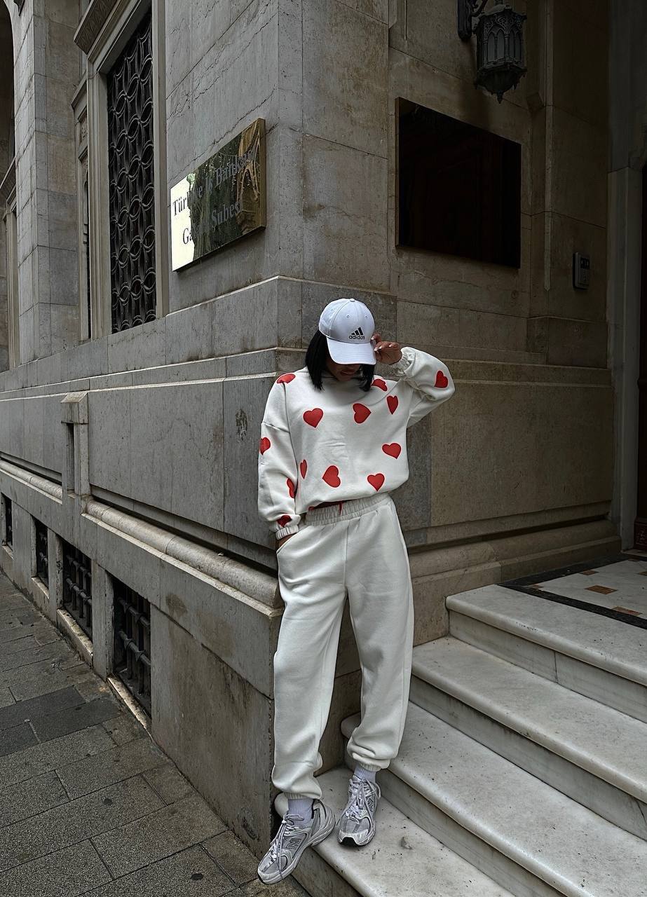 KALP BASKILI İKİLİ TAKIM