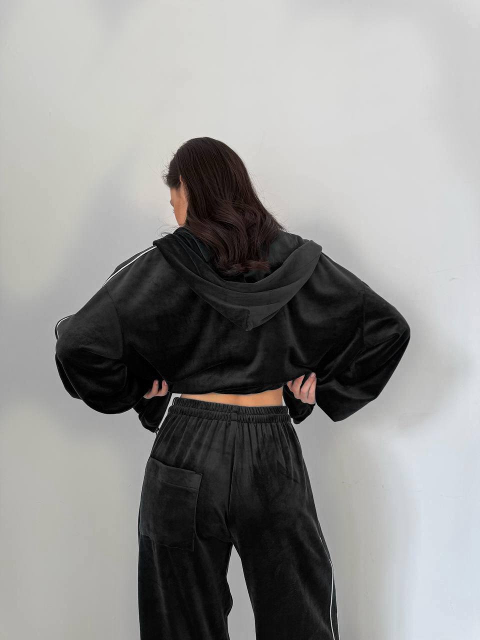 3'LÜ KADİFE EŞOFMAN TAKIM