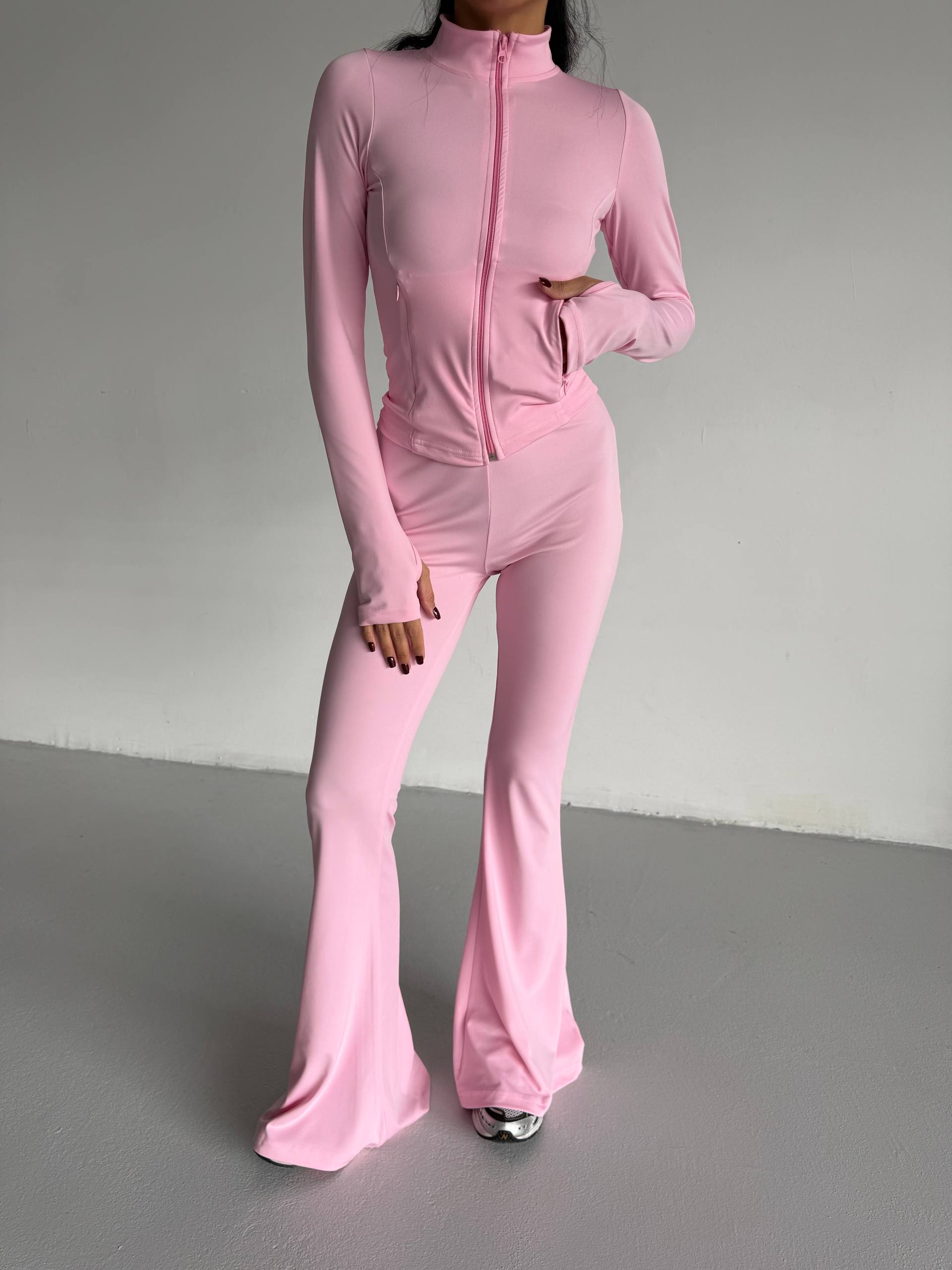 İSPANYOL PAÇA İKİLİ TAKIM - PEMBE