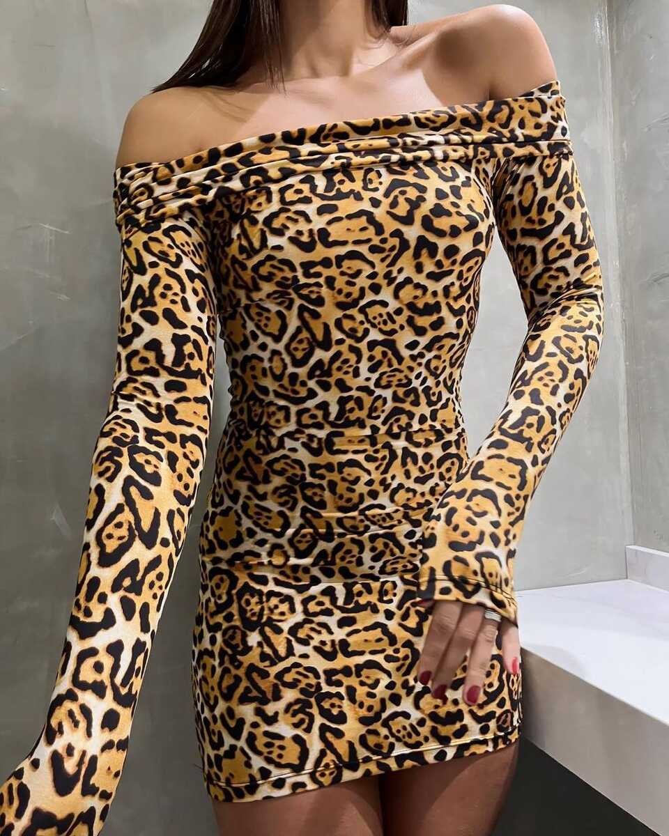 DIGITAL PRINTED MADONNA DRESS