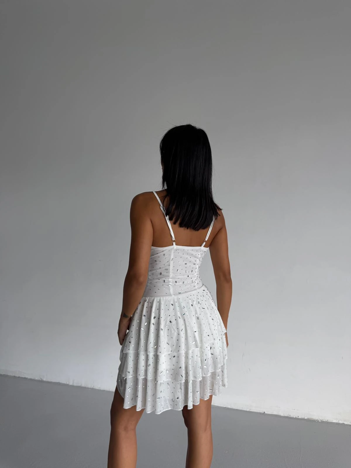 PARLAK TAŞLI ELBİSE