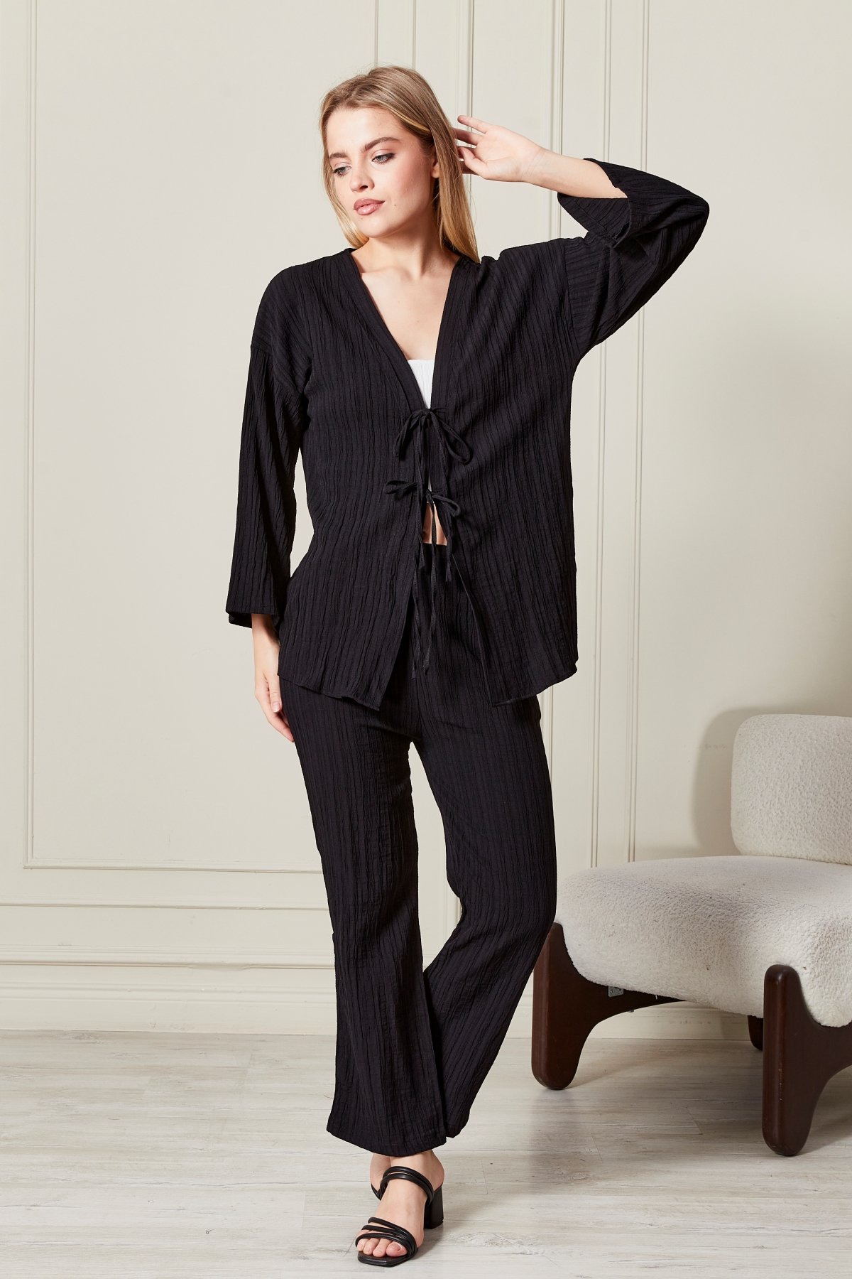 Mine Kimono Pantolon Takım