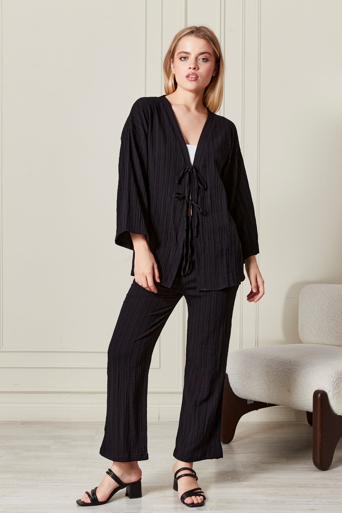 Mine Kimono Pantolon Takım