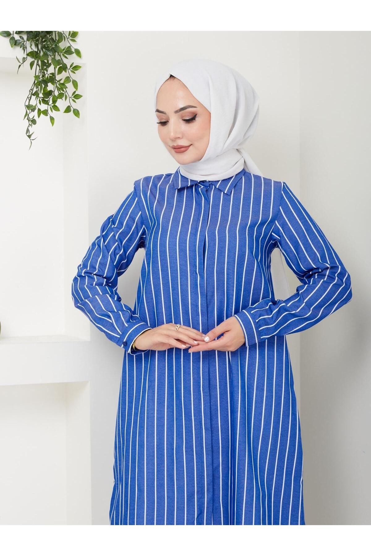 Uzun Gömlek Tunik Poplin Kumaş