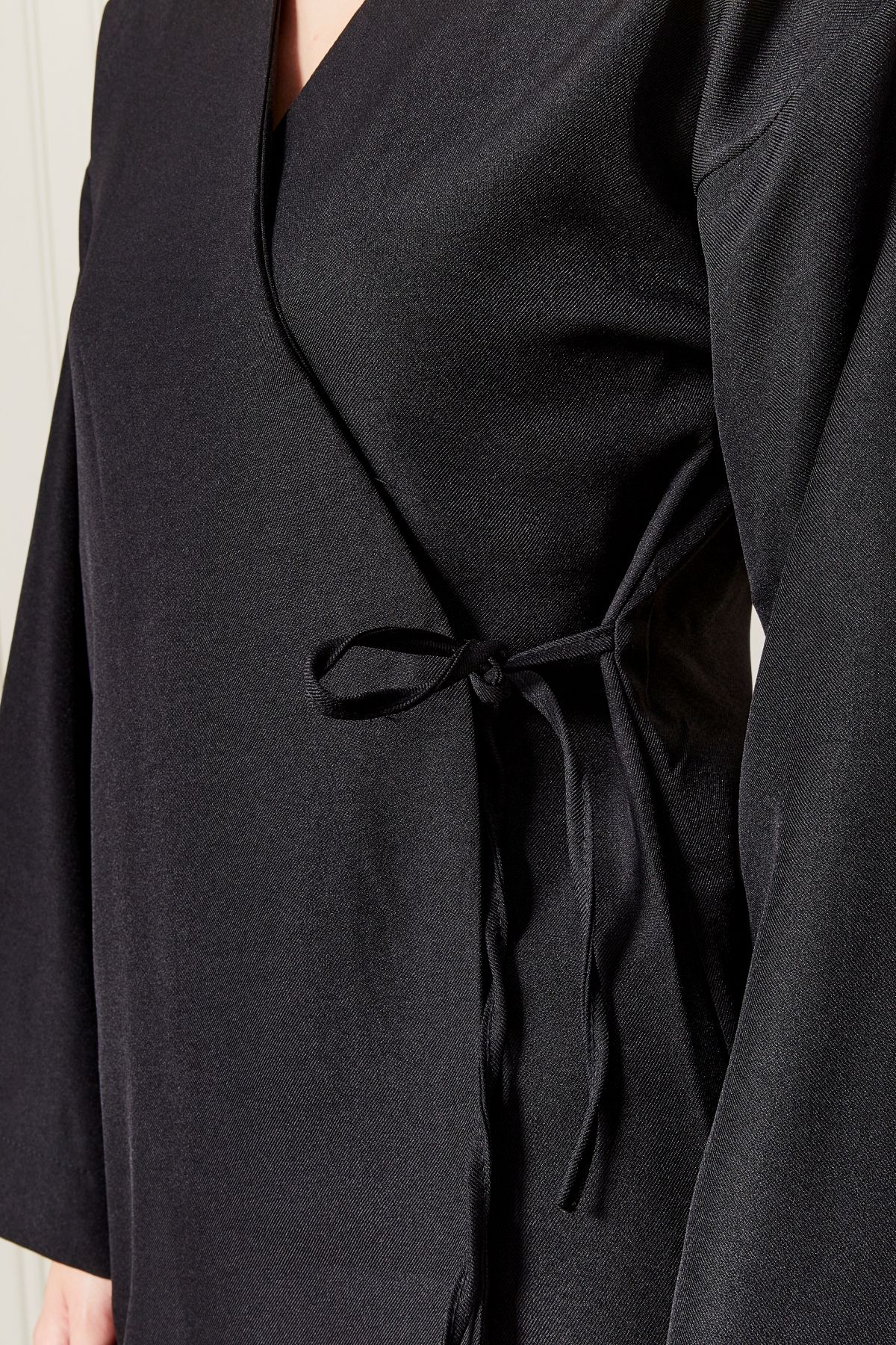Kadın Yandan Bağlama Kimono Takım 7042