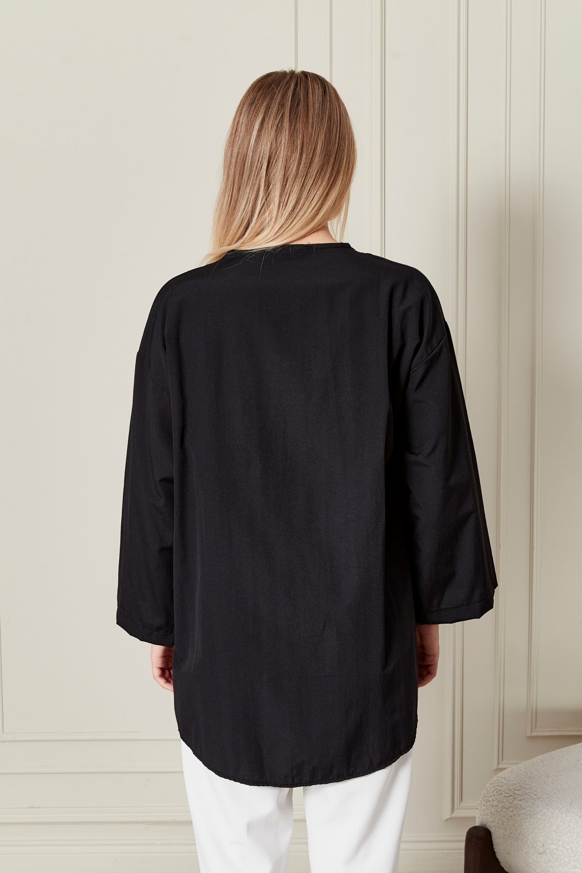 Kadın Basic Kimono Poplin Kumaş 7007
