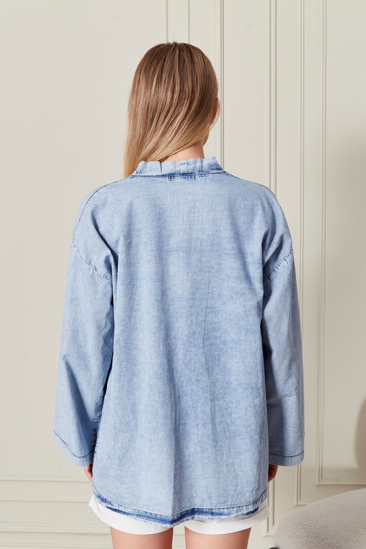 Kadın Kot Kimono 3476
