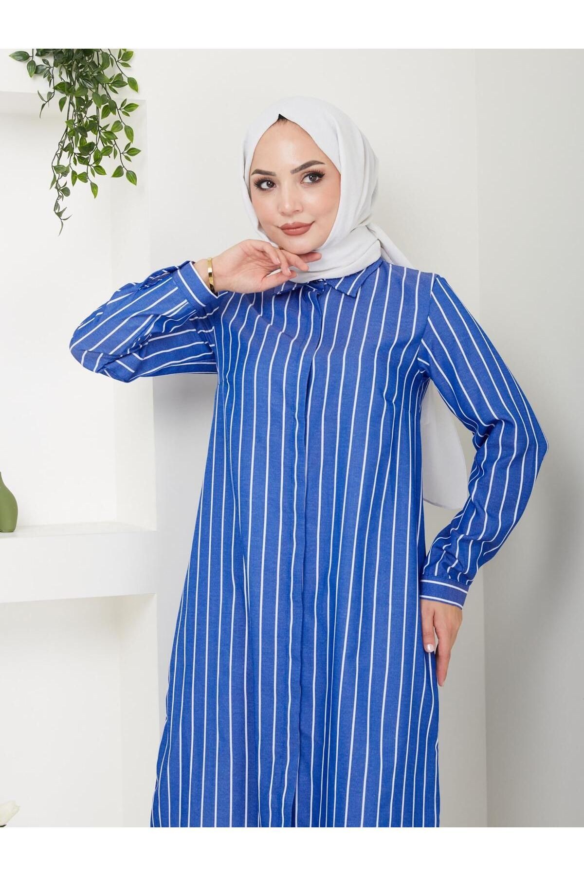 Uzun Gömlek Tunik Poplin Kumaş