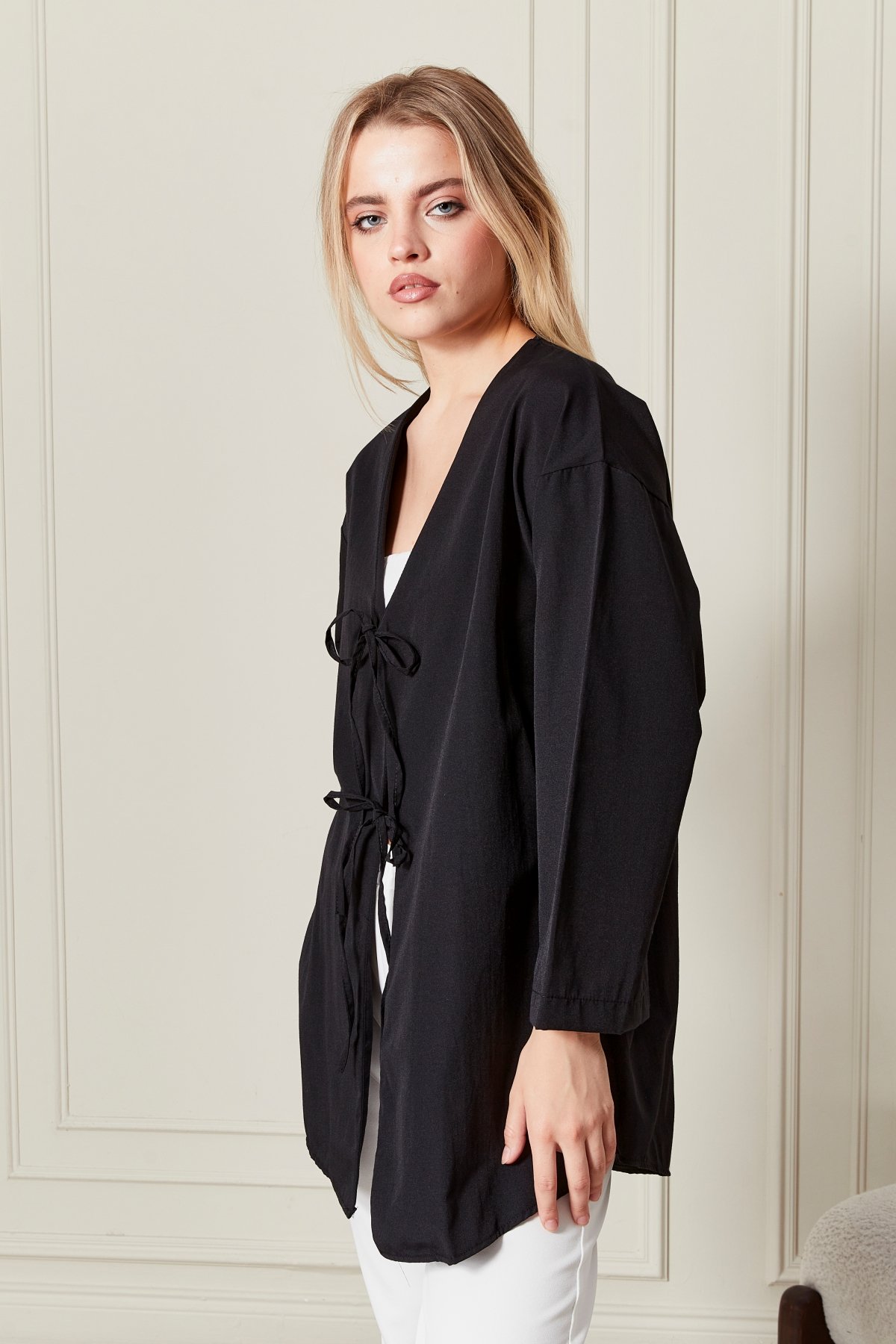 Kadın Basic Kimono Poplin Kumaş 7007